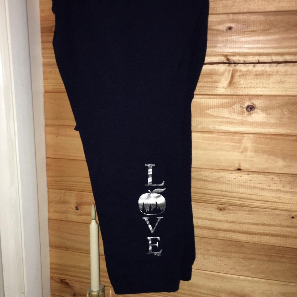 Sz XXL Navy NY&Co Sweats with Logo EUC